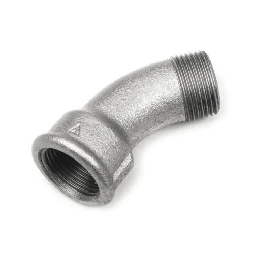 DIAMOND ŁUK 45 NYPLOWY 1" WZ OCYNKOWANY