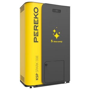 PEREKO SPARK EVO MINI KOCIOŁ PELLETOWY Z MINI KOTŁOWNIĄ W ZABUDOWIE 12 KW