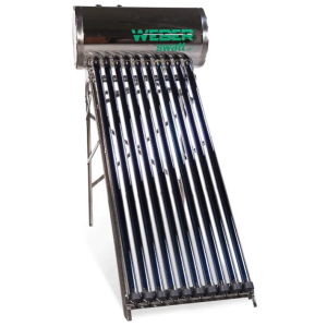 WEBER COMPACT NIERDZEWNY ZESTAW SOLARNY CIŚNIENIOWY 100L  (Certyfikat PZH; stelaż; INOX)