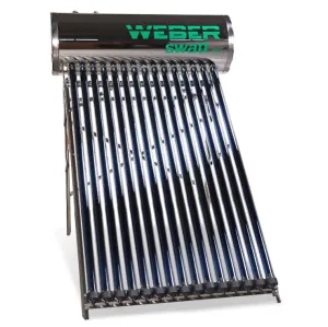 WEBER COMPACT NIERDZEWNY ZESTAW SOLARNY CIŚNIENIOWY 150L  (Certyfikat PZH; stelaż; INOX) 01010330