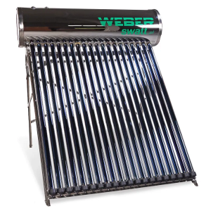 WEBER COMPACT NIERDZEWNY ZESTAW SOLARNY CIŚNIENIOWY 200L  (Certyfikat PZH; stelaż; INOX) 01010331