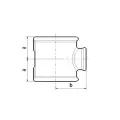 DIAMOND TRÓJNIK REDUKCYJNY 1 1/2x1 B1 ZN OCYNK