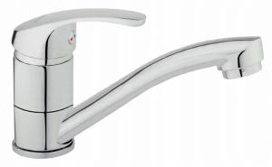 FERRO BASIC BBC2A BATERIA UMYWALKOWA STOJĄCA OBROTOWA SREBRNY 