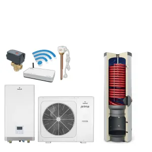GALMET PRIMA S 8GT SMART HOME SINUM 1FZ 8KW ZESTAW POMPY CIEPŁA SPLIT 3W1  SG-000069S (split; zas. C.W.U 200L; bufor 60L; zawór 3dr; grzałka 2kW; TECH SINUM) 