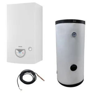 TERMET PAKIET KOCIOŁ KONDENSACYJNY JEDNOFUNKCYJNY SILVER PRO 20 KW + ZASOBNIK C.W.U. WHR 120