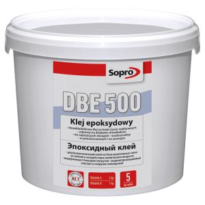 SOPRO KLEJ EPOKSYDOWY DBE 500 (SKŁADNIK A+B)  5KG