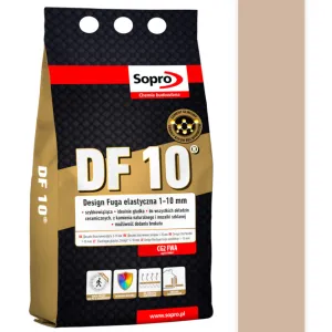 SOPRO DF 10 DESIGN CEMENTOWA FUGA ELASTYCZNA DO SPOIN 1 - 10 MM 2 KG - KOLOR ANEMON 35