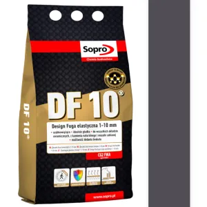 SOPRO DF 10 DESIGN CEMENTOWA FUGA ELASTYCZNA DO SPOIN 1 - 10 MM 2 KG - KOLOR BAZALT 64