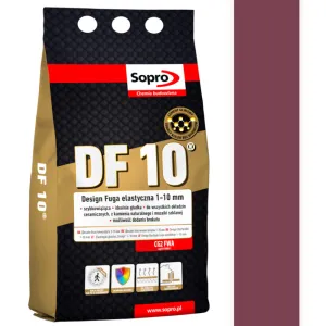 SOPRO DF 10 DESIGN CEMENTOWA FUGA ELASTYCZNA DO SPOIN 1 - 10 MM 2 KG - KOLOR BURGUNDOWA CZERWIEŃ 92