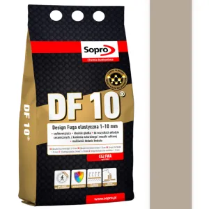 SOPRO DF 10 DESIGN CEMENTOWA FUGA ELASTYCZNA DO SPOIN 1 - 10 MM 2 KG - KOLOR CHŁODNY BEŻ 24