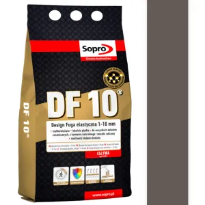 SOPRO DF 10 DESIGN CEMENTOWA FUGA ELASTYCZNA DO SPOIN 1 - 10 MM 2 KG - KOLOR HEBAN 62