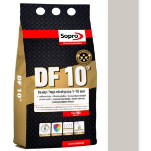 SOPRO DF 10 DESIGN CEMENTOWA FUGA ELASTYCZNA DO SPOIN 1 - 10 MM 2 KG - KOLOR JAŚMIN 28