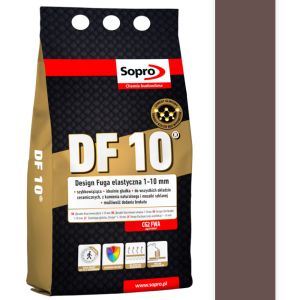 SOPRO DF 10 DESIGN CEMENTOWA FUGA ELASTYCZNA DO SPOIN 1 - 10 MM 2 KG - KOLOR MAHOŃ 55