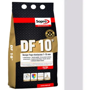 SOPRO DF 10 DESIGN CEMENTOWA FUGA ELASTYCZNA DO SPOIN 1 - 10 MM 2 KG - KOLOR PERGAMON 27