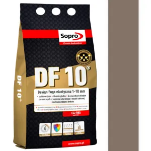 SOPRO DF 10 DESIGN CEMENTOWA FUGA ELASTYCZNA DO SPOIN 1 - 10 MM 2 KG - KOLOR SAHARA 40