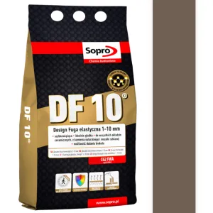 SOPRO DF 10 DESIGN CEMENTOWA FUGA ELASTYCZNA DO SPOIN 1 - 10 MM 2 KG - KOLOR UMBRA 58