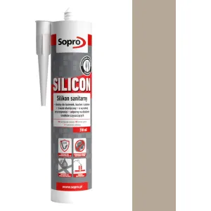 SOPRO SILIKON SANITARNY 310 ML - KOLOR CHŁODNY BEŻ 24
