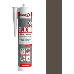 SOPRO SILIKON SANITARNY 310 ML - KOLOR HEBAN 62
