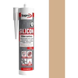 SOPRO SILIKON SANITARNY 310 ML - KOLOR KARMEL 38