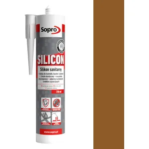 SOPRO SILIKON SANITARNY 310 ML - KOLOR UMBRA 58