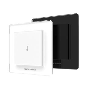 TECH SINUM PRZEWODOWY (2 ŻYŁY), DORAMKOWY CZUJNIK TEMPERATURY FC-S1P BIAŁY