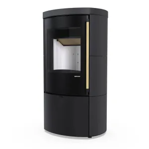 DEFRO HOME KOMINEK WOLNOSTOJĄCY CERES KRM 6 KW - CZARNY MAT