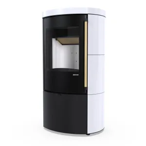 DEFRO HOME KOMINEK WOLNOSTOJĄCY CERES KRM 6 KW - BIAŁY POŁYSK