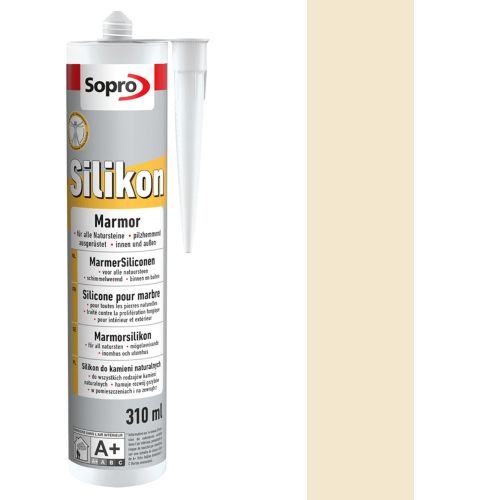 SOPRO SILIKON DO KAMIENI NATURALNYCH MARMORSILIKON 310 ML - KOLOR JASNY BEŻ 29