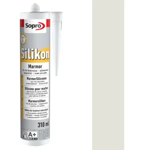 SOPRO SILIKON DO KAMIENI NATURALNYCH MARMORSILIKON 310 ML - KOLOR JASNY SZARY 16