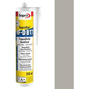 SOPRO FUGA DYLATACYJNA WYSOKOWYTRZYMAŁA SOPRODUR HF-D 817 310 ML - KOLOR SZARY 15