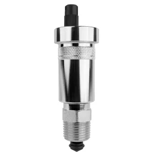 AFRISO ODPOWIETRZNIK AUTOMATYCZNY PIONOWY NIKLOWANY PRIMOVENT DN15 3/8" x 1/2" GZ Z ZAWOREM STOPOWYM ORAZ AQUASTOP 77 735 61