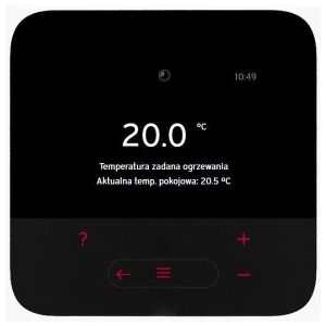 SAUNIER DUVAL MISET SRT 380F - BEZPRZEWODOWY REGULATOR POKOJOWY 0020260957