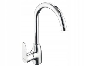 FERRO BATERIA KUCHENNA ZLEWOZMYWAKOWA ALGEO BAG4 STOJĄCA CHROM