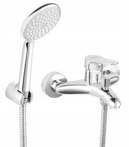 FERRO BATERIA WANNOWO-PRYSZNICOWA ISSO BIS11 ŚCIENNA JEDNOUCHWYTOWA CHROM