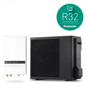 PANASONIC AQUAREA HIGH PERFORMANCE POMPA CIEPŁA 9 KW TYPU SPLIT KIT-WC09K3E5 (grzałka 3kW; bez Smart Cloud; 1fz) WH-SDC0309K3E5 / WH-UDZ09KE5 