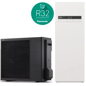PANASONIC AQUAREA HIGH PERFORMANCE POMPA CIEPŁA 7 KW TYPU ALL IN ONE KIT-ADC07K3E5B (grzałka 3kW; bez Smart Cloud; 1fz; C.W.U 185 L; 2 - strefy) WH-ADC0309K3E5B / WH-UDZ07KE5