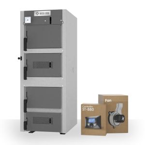 METAL-FACH SEMAX BASIC PLUS - KOCIOŁ ZGAZOWUJĄCY DREWNO Z ZESTAWEM WYCIĄGOWYM 20 KW