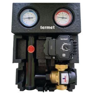 TERMET GRUPA POMPOWA TK Z TERMOSTATYCZNYM ZAWOREM MIESZAJĄCYM I IZOLACJĄ DN 25 1"