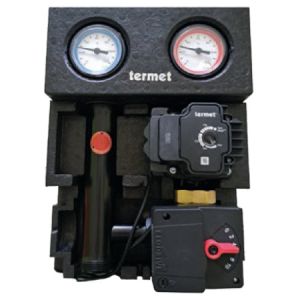 TERMET GRUPA POMPOWA MK Z ZAWOREM 3-DROGOWYM MIESZAJĄCYM I IZOLACJĄ DN 25 1"