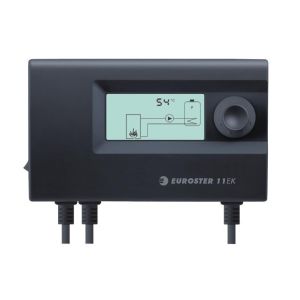 EUROSTER 11EK - STEROWNIK DO POMPY C.O. LUB C.W.U. Z DODATKOWYM WYJŚCIEM DO STEROWANIA URZĄDZENIEM GRZEWCZYM