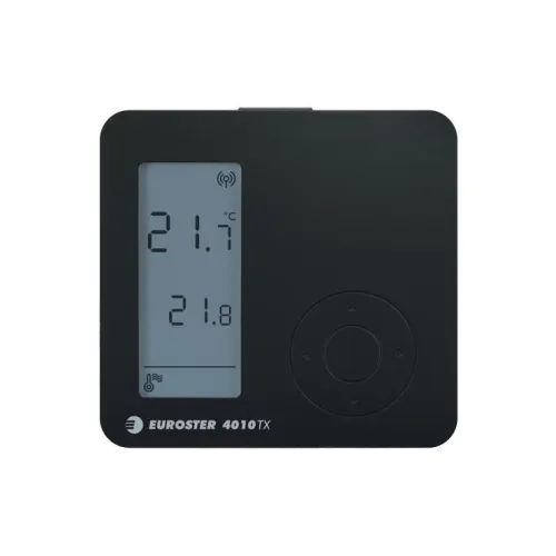 EUROSTER 4010TXRXB CZARNY - WIELOFUNKCYJNY REGULATOR TEMPERATURY Z ODBIORNIKIEM RX