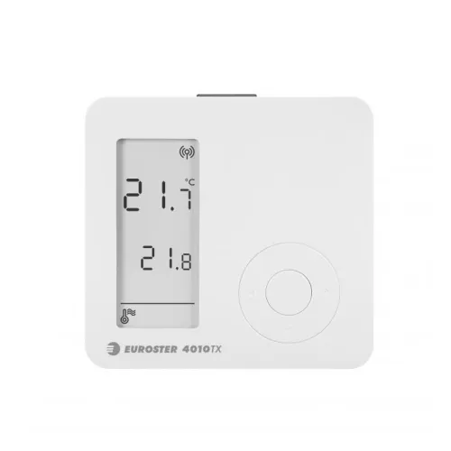 EUROSTER 4010TXRX BIAŁY - WIELOFUNKCYJNY REGULATOR TEMPERATURY Z ODBIORNIKIEM RX