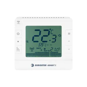 EUROSTER E6060TXRX - BEZPRZEWODOWY PROGRAMOWALNY REGULATOR DO KOTŁÓW C.O.