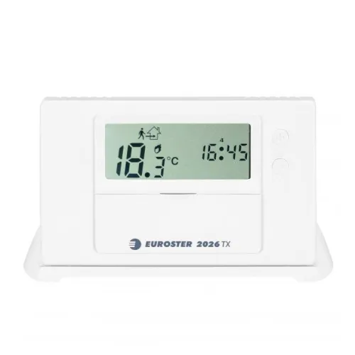 EUROSTER 2006TXRX - UNIWERSALNY REGULATOR TEMPERATURY Z ODBIORNIKIEM RX URZĄDZENIA GRZEWCZE/KLIMATYZACYJNE