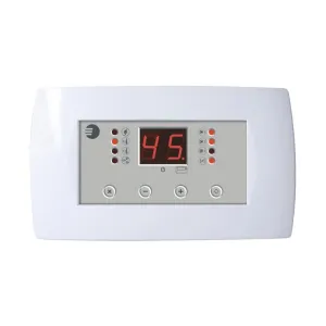 EUROSTER 11KPRZ - STEROWNIK 11K DO KOMINKÓW Z PŁASZCZEM WODNYM + PRZEPUSTNICA AIRMATIC FI100