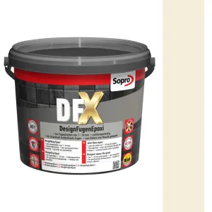SOPRO DFX DESIGN FUGA EPOKSYDOWA DO MOZAIKI SZKLANEJ, CERAMICZNEJ 1 - 10 MM 3 KG KOLOR PERGAMON 27
