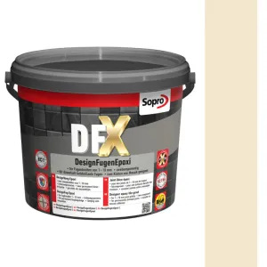 SOPRO DFX DESIGN FUGA EPOKSYDOWA DO MOZAIKI SZKLANEJ, CERAMICZNEJ 1 - 10 MM 3 KG KOLOR JASNY BEŻ 29