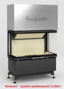 HAJDUK WKŁAD KOMINKOWY VOLCANO 3BTh 10,5kW 510 