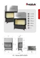 HAJDUK WKŁAD KOMINKOWY VOLCANO 2BLTh 10,5kW 510