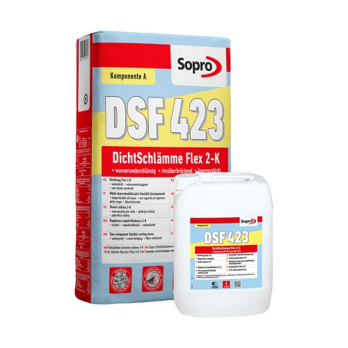 SOPRO DSF 423 - DWUSKŁADNIKOWA, ELASTYCZNA ZAPRAWA USZCZELNIAJĄCA 24 + 8 KG